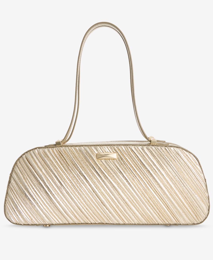 

Сумка Nedda Rushed Metallic Satchel INC International Concepts, Gold Crinkle/woven