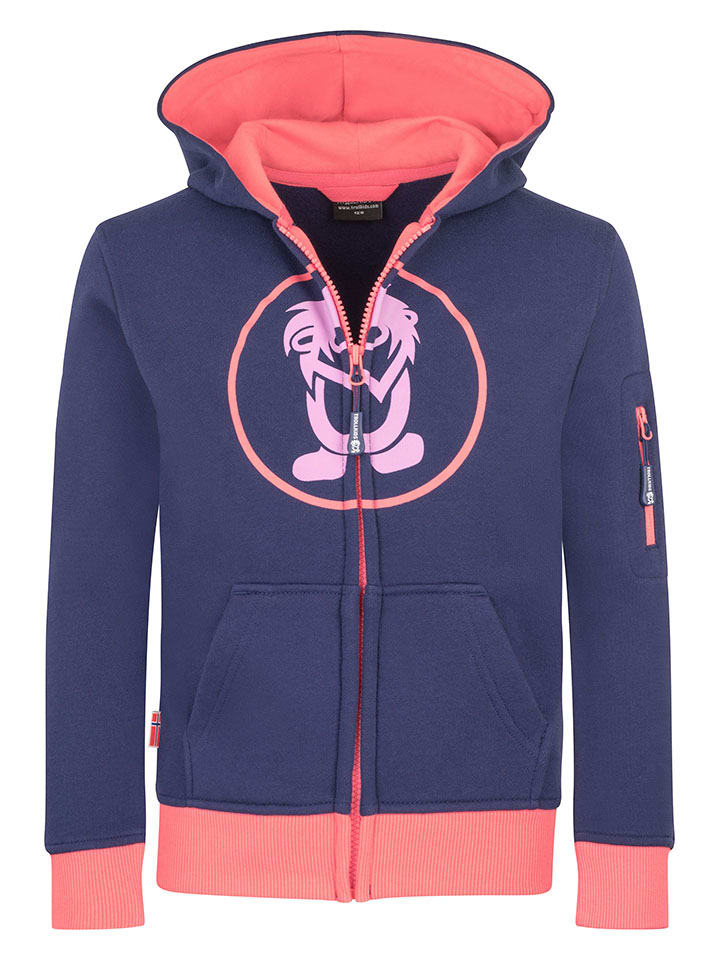 

Trollkids Свитшот "Sortland" фиолетового цвета