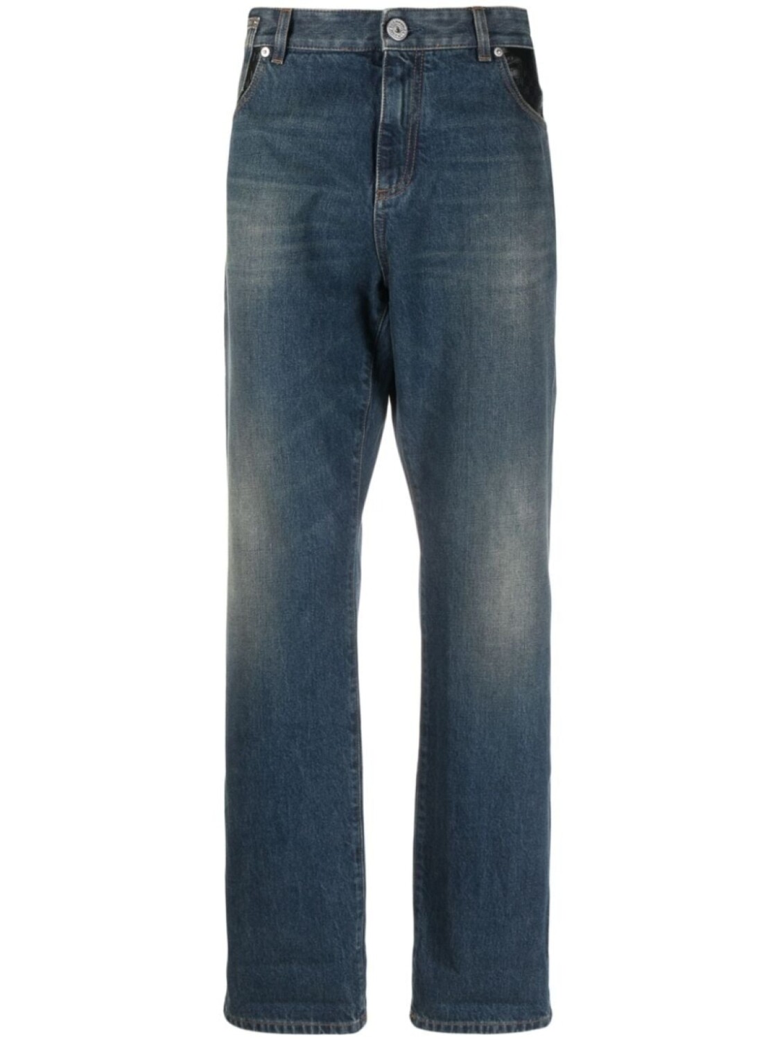 

Balmain прямые джинсы, синий