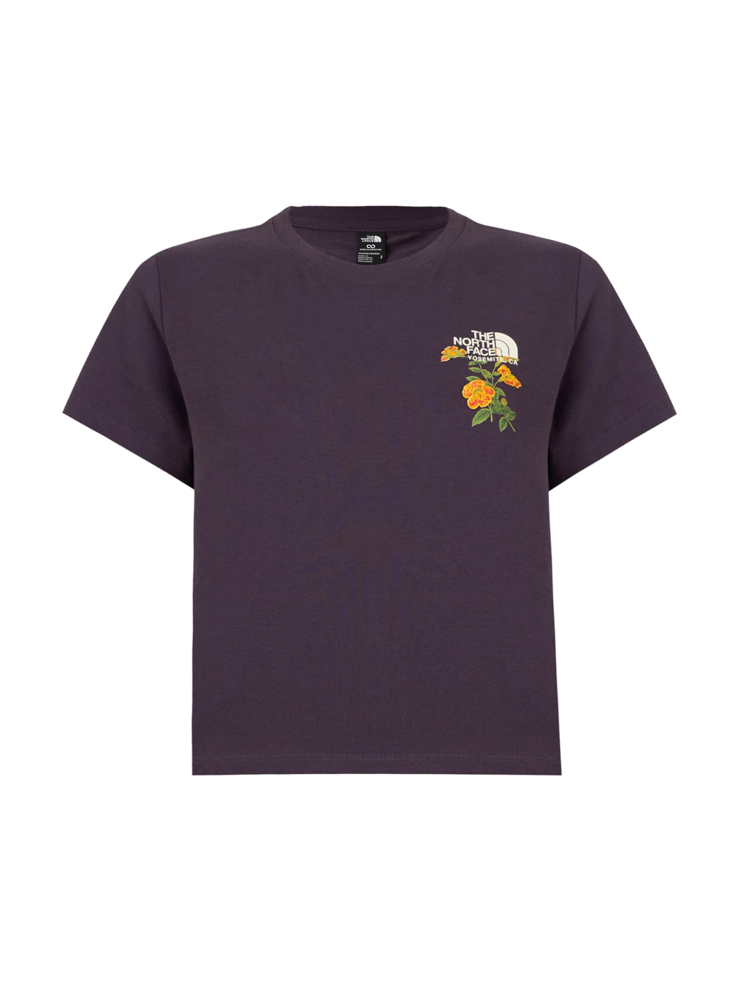 

THE NORTH FACE Футболка 'FLORA' в цвете Aubergine