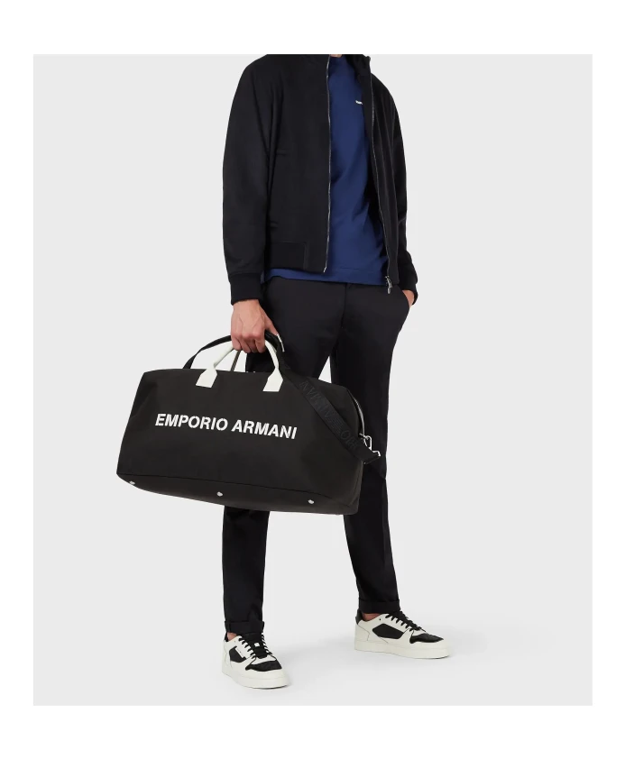 Классические брюки чиносы Emporio Armani, синий — фото 4