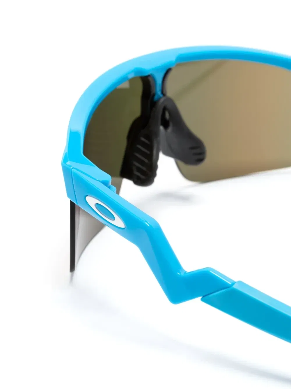 Солнцезащитные очки-маска Resistor Oakley Kids, синий — фото 3