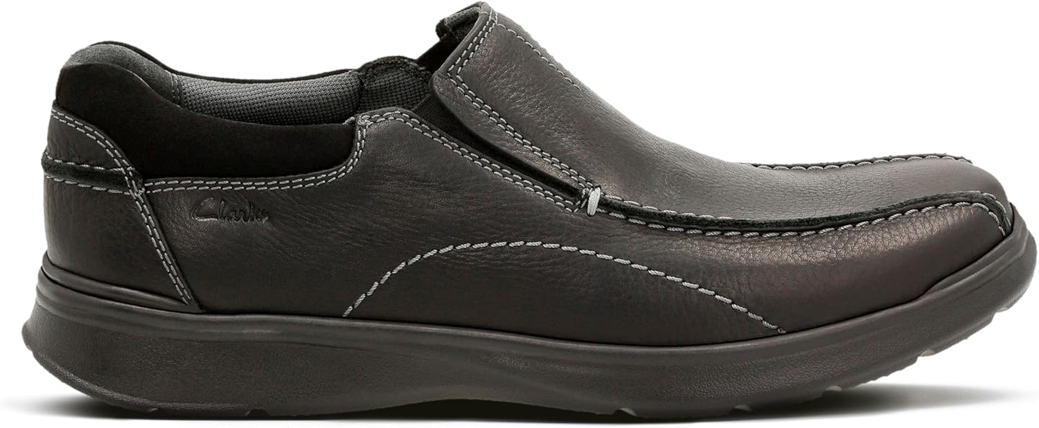 Мужские лоферы Clarks Cotrell Step без застежки, черный — фото 2