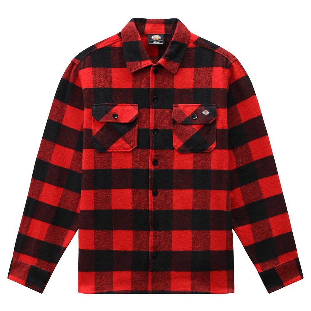 

Рубашка с длинным рукавом Dickies New Sacramento, красный