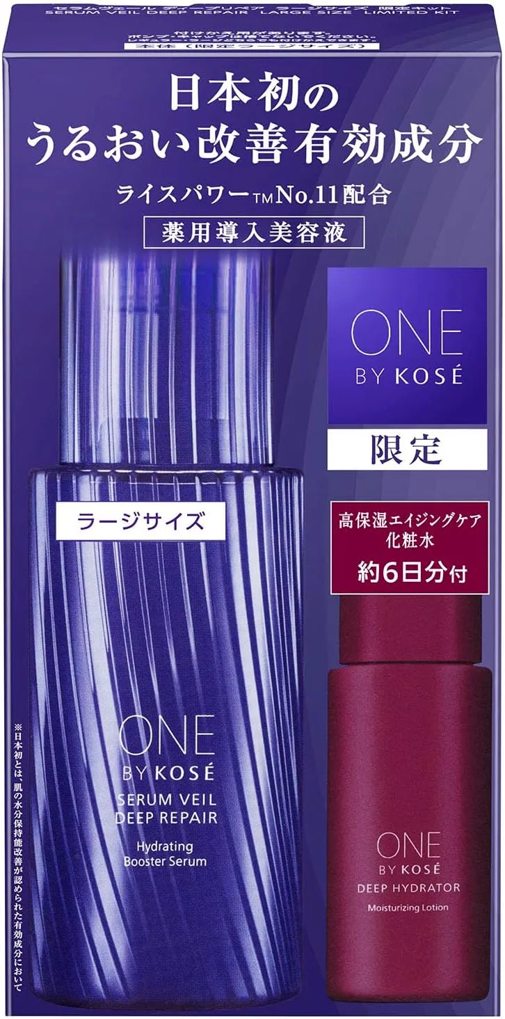 Сыворотка увлажняющая One By Kose Serum Veil Deep Repair, 120 мл + тонер на 6 дней
