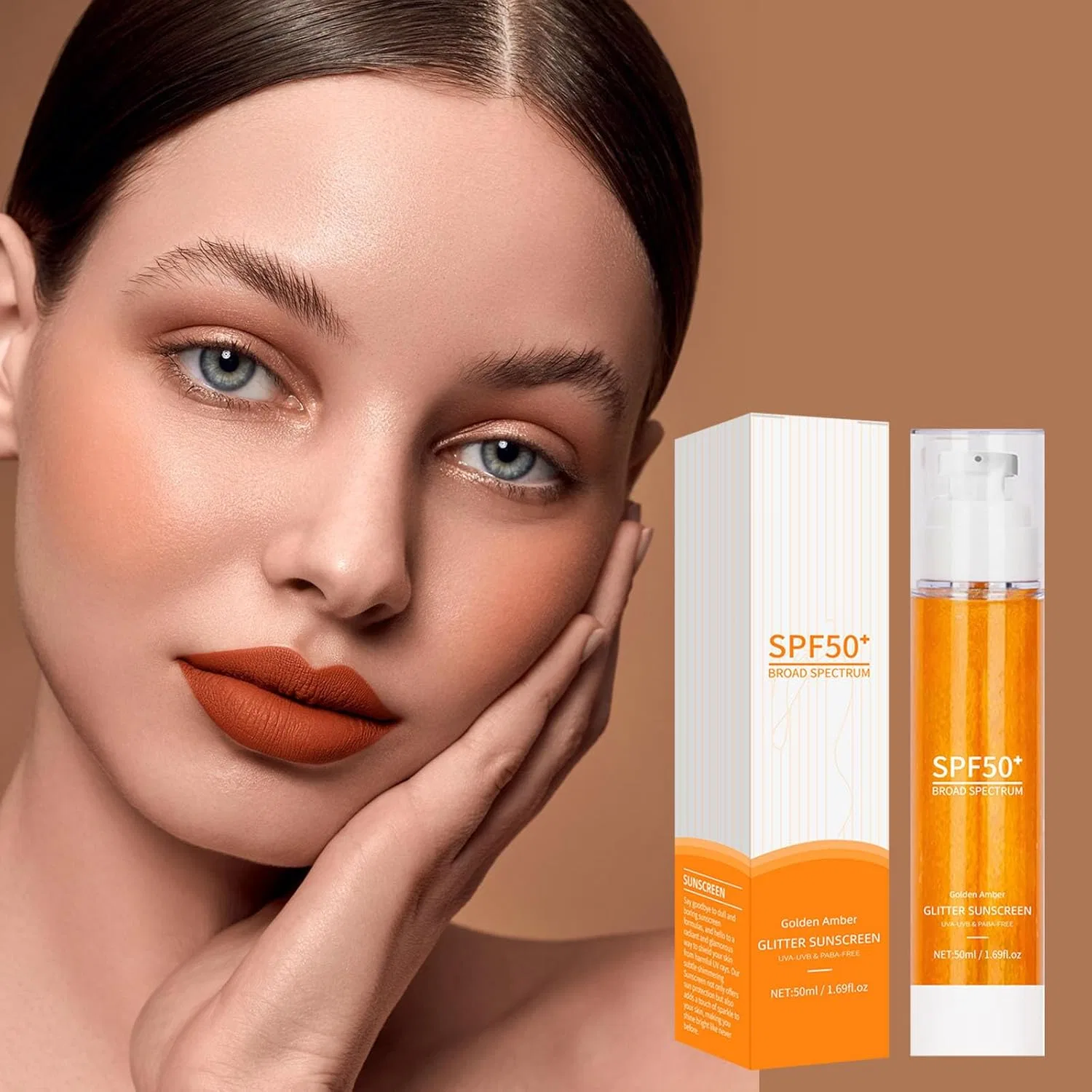 Солнцезащитный крем с SPF 40+ и эффектом сияния, 50 мл Generisch — фото 2