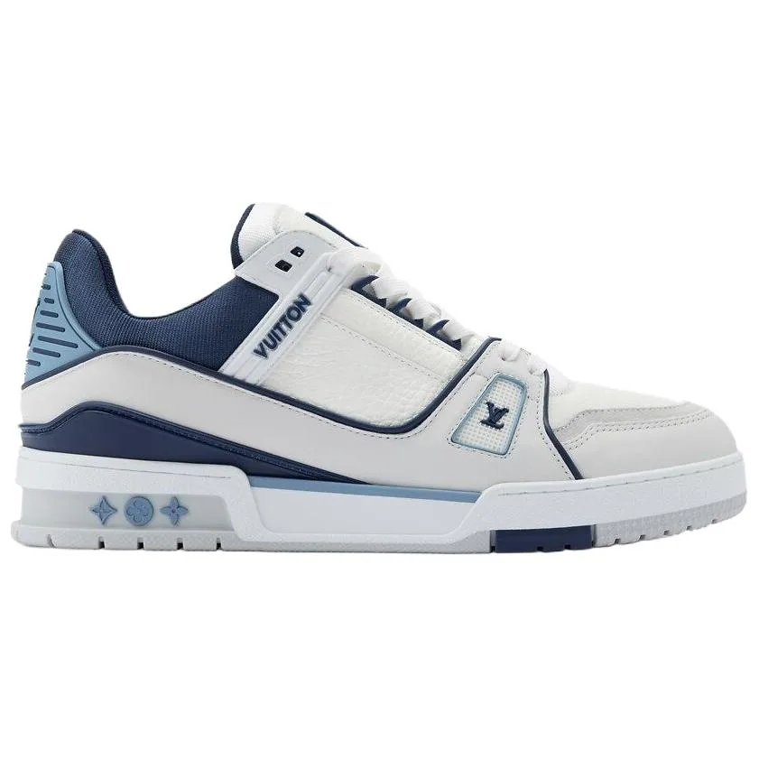 LOUIS VUITTON Кроссовки low top для скейтбординга мужские синие — фото 3