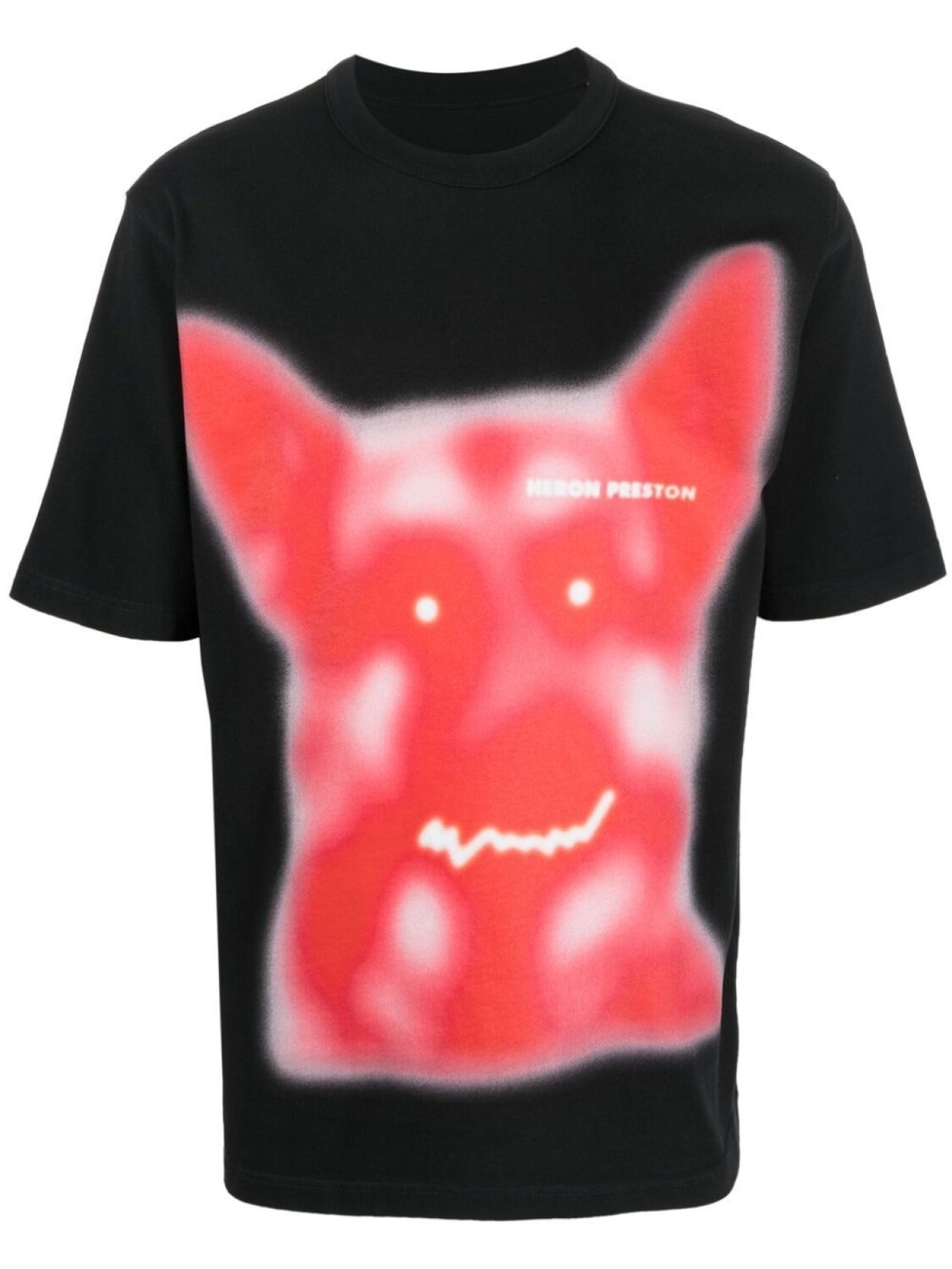 

Heron Preston футболка с принтом Beware of Dog, черный