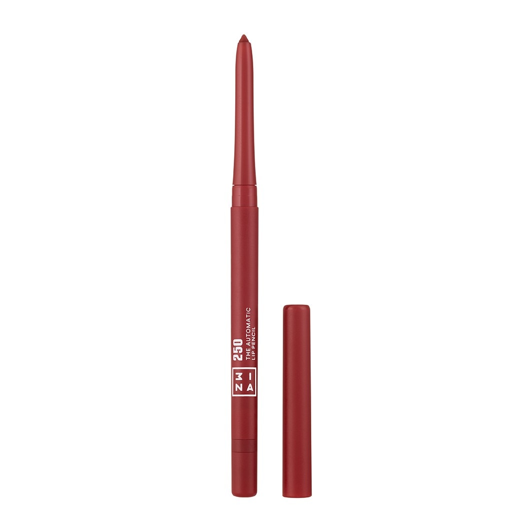 

Карандаш для губ the automatic lip pencil 3Ina, 250 - dark pink red, вес 0.26 гр.