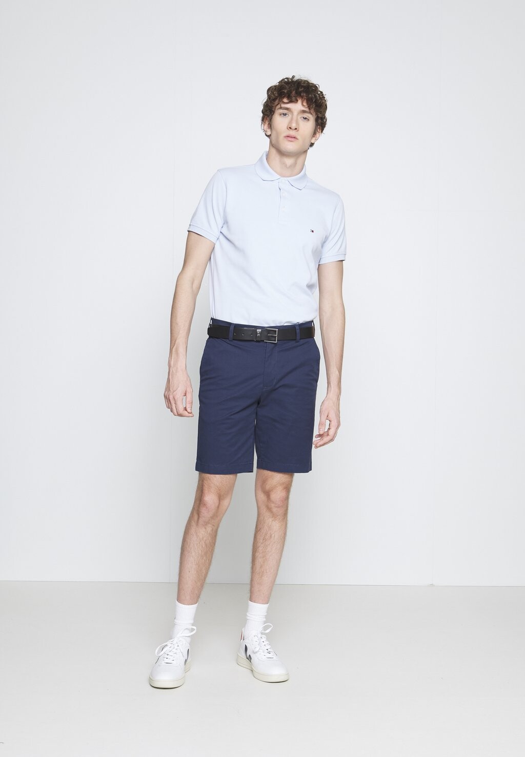 Рубашка поло 1985 SLIM Tommy Hilfiger, синий — фото 3