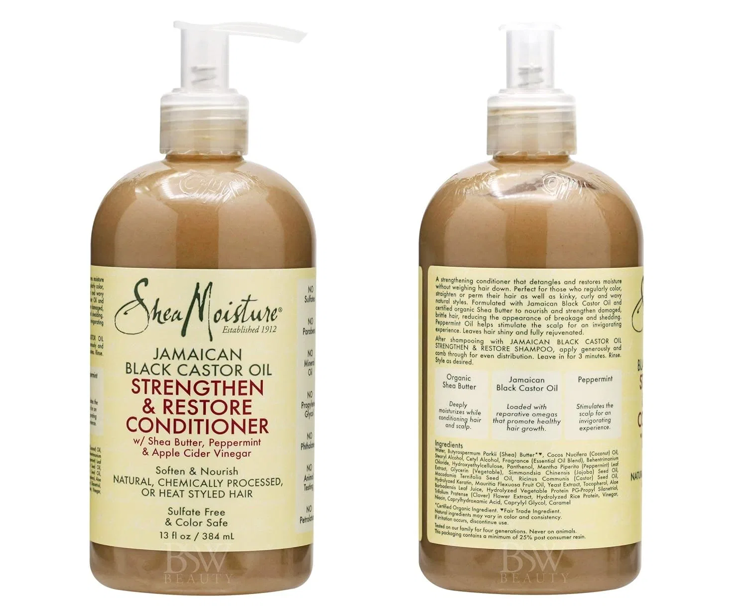 Набор шампунь и кондиционер «Jamaican Black Castor Oil» от Shea Moisture Shea Moisture, Jamaican Castor Set — фото 3
