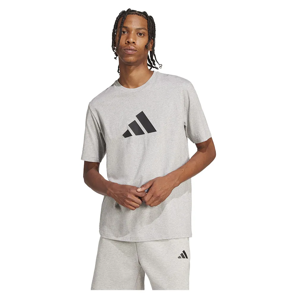 

Футболка с коротким рукавом adidas Future Icons 3 Bar Logo, серый