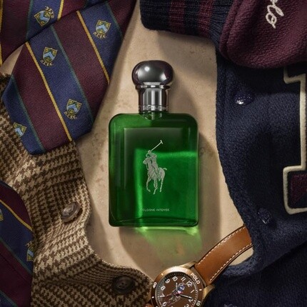 Polo Cologne Intense Eau de Parfum для мужчин, цитрусовые и древесные ноты с грейпфрутом, шалфеем и пачули, 4,2 жидких унции Ralph Lauren — фото 3
