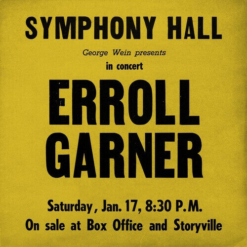 

CD диск Garner, Erroll: Symphony Hall Concert