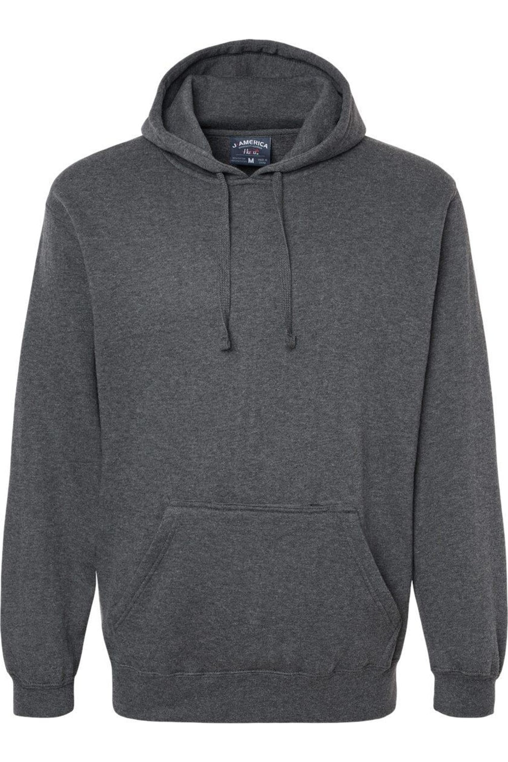 

Толстовка с капюшоном J. America Tailgate, цвет charcoal heather