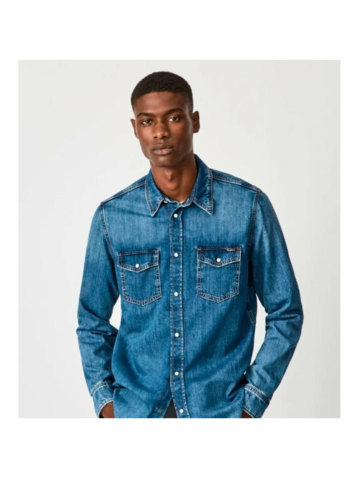 

Рубашка Pepe Jeans, деним