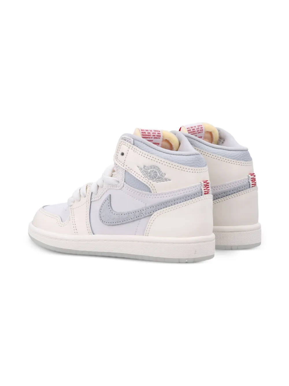 Кроссовки Jordan 1 Retro High OG V2 Nike Kids, белый — фото 3