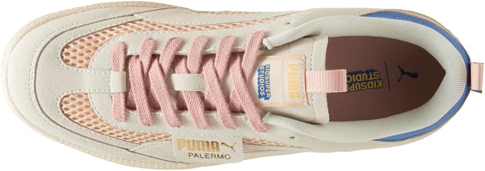 Мужские кроссовки PUMA X Kidsuper Palermo с шнуровкой - повседневные, бежевые — фото 4