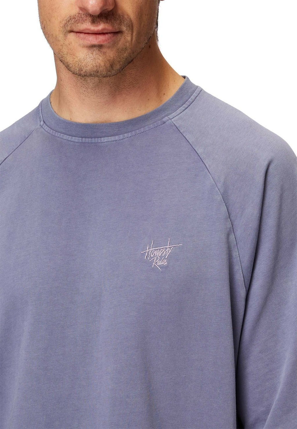 

Базовая футболка HEAVY RAGLAN Honesty Rules, фиолетовый