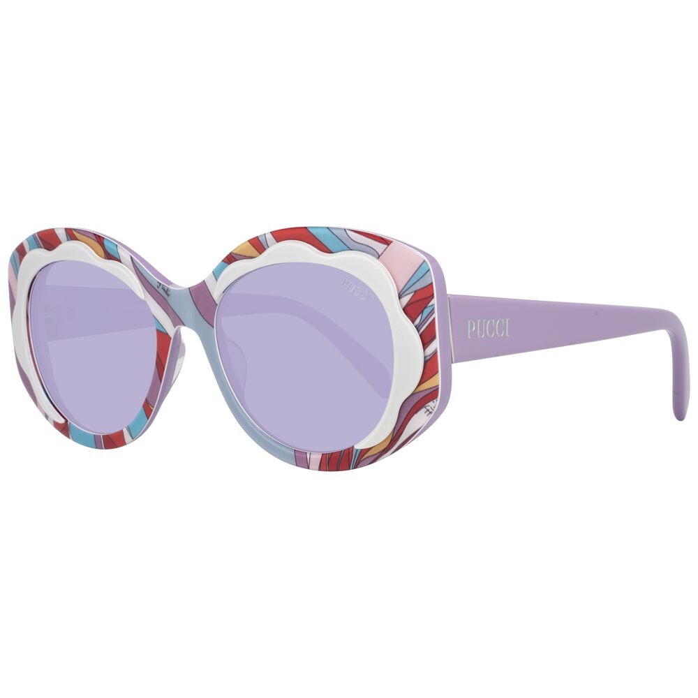 

Фиолетовые женские солнцезащитные очки Emilio Pucci, фиолетовый