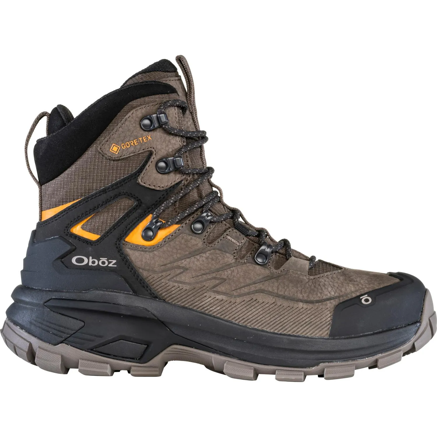 

Ботинки для походов Bridger Ridge Mid GORE-TEX мужские Oboz, Classic Brown