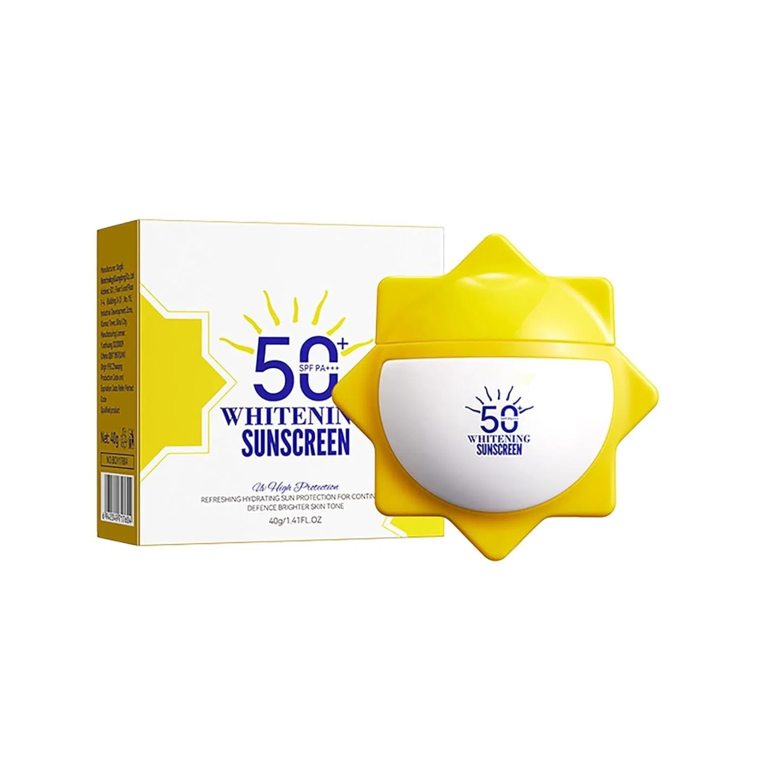 Солнцезащитный крем SPF50+ водостойкий Ovelle, 1Pcs