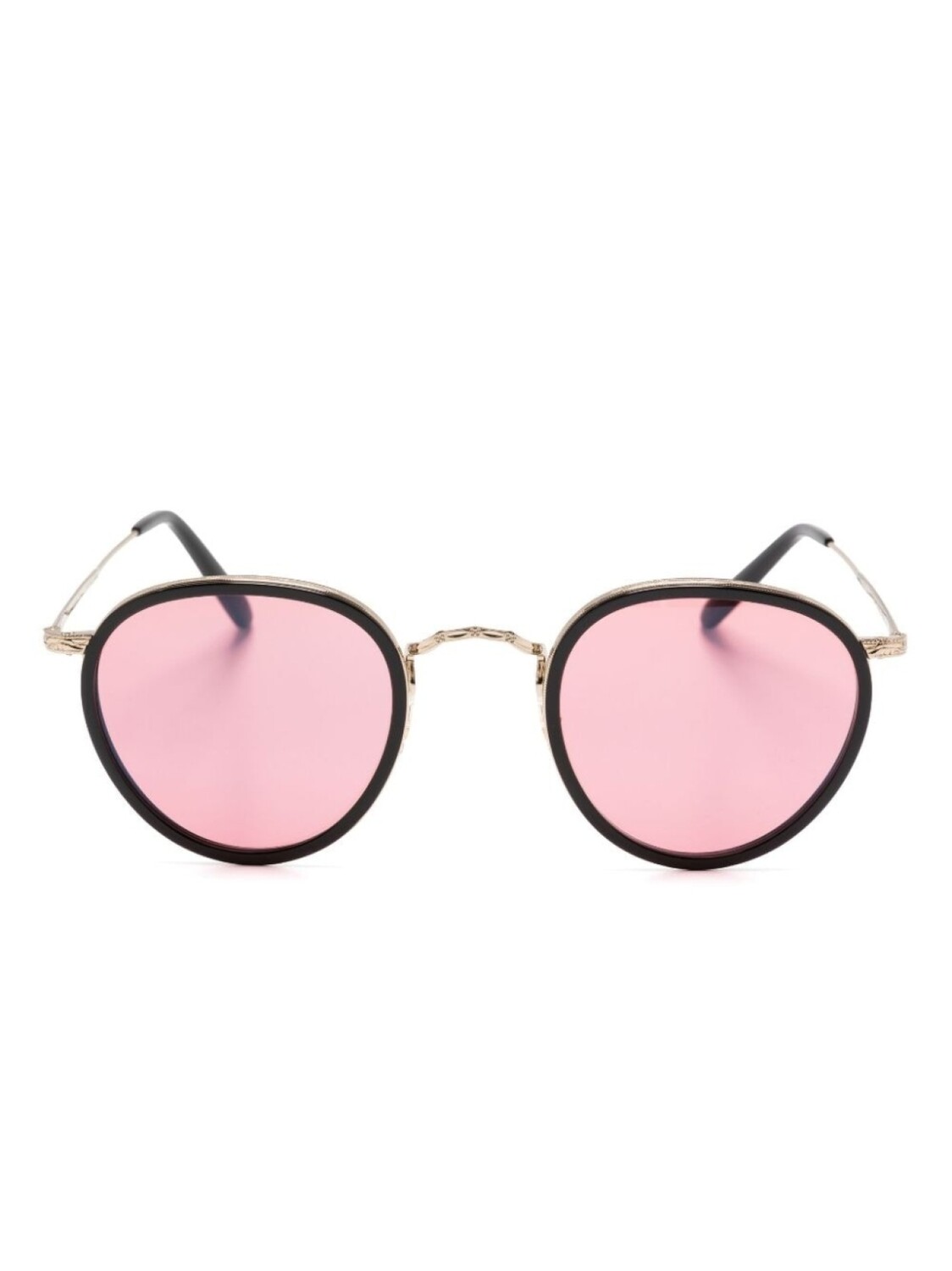 

Oliver Peoples солнцезащитные очки в круглой оправе, черный