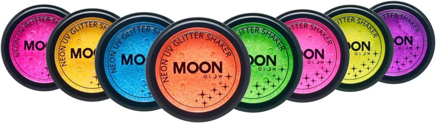 Набор для тела Moon Glow 8 шт + гель-фиксатор с блестками 5г, ассорти — фото 2