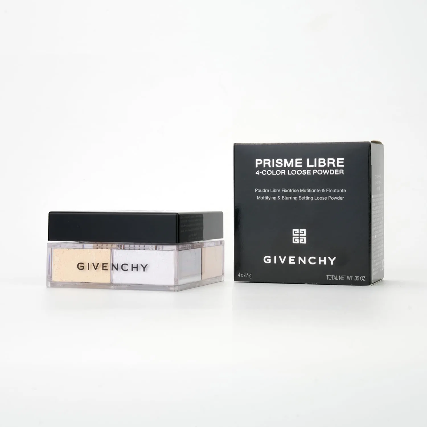 Пудра рассыпчатая Givenchy Prismatic Lieble (№02 White Satin) 3 г x 4 — фото 2