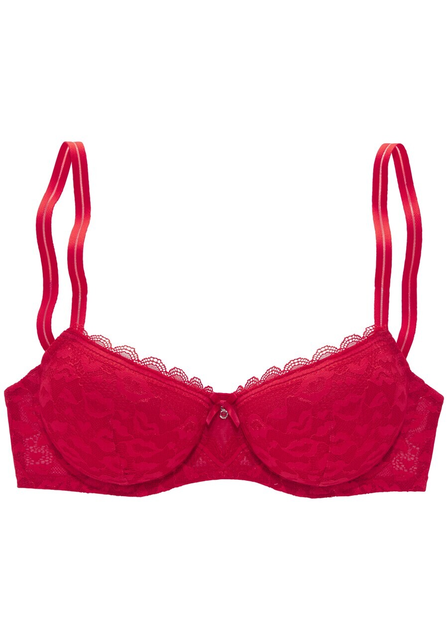 

Бюстгальтер на косточках VIVANCE Push-up Bra, красный