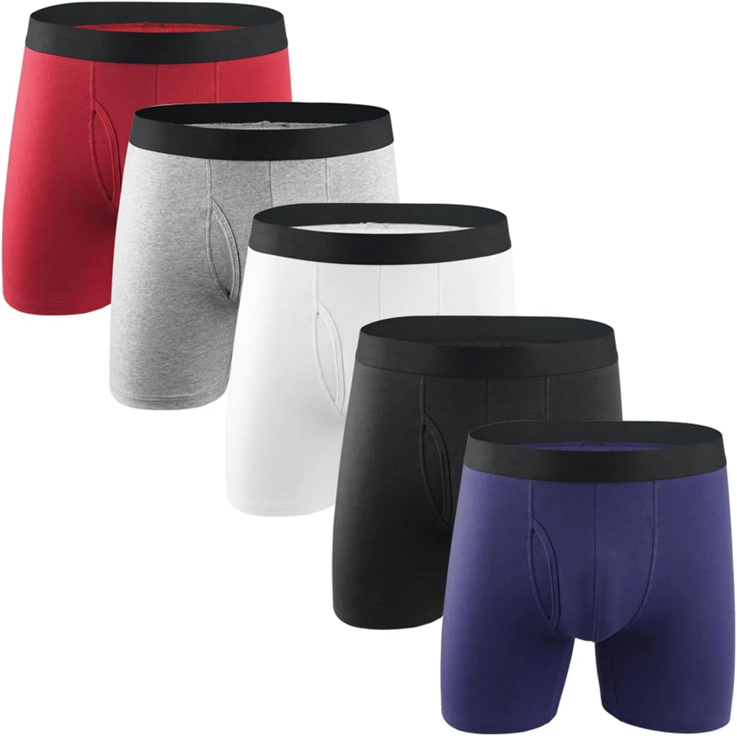 Брифы дышащие, хлопковые, 5pcsd