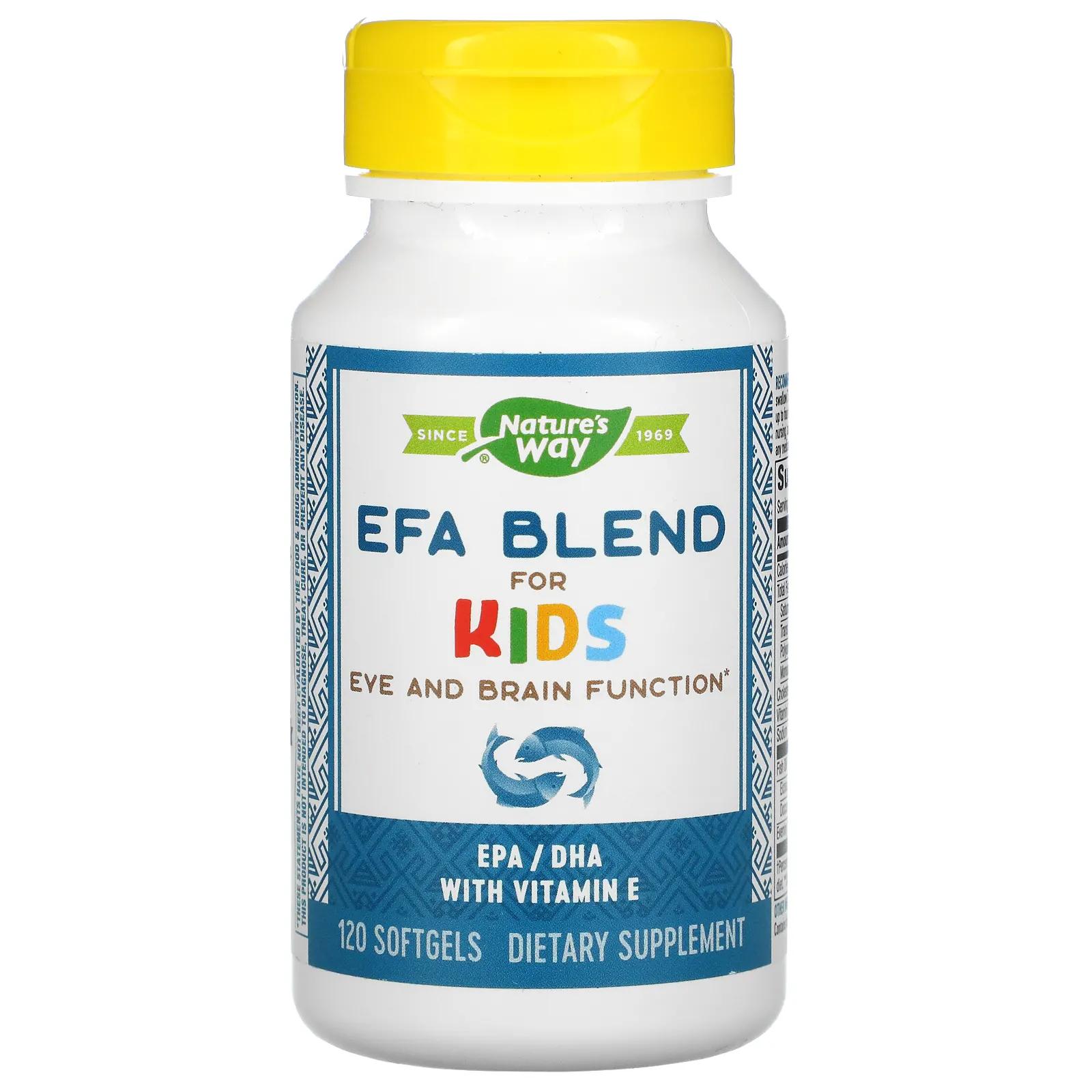 

Nature's Way EFA Blend for Children 120 Softgels