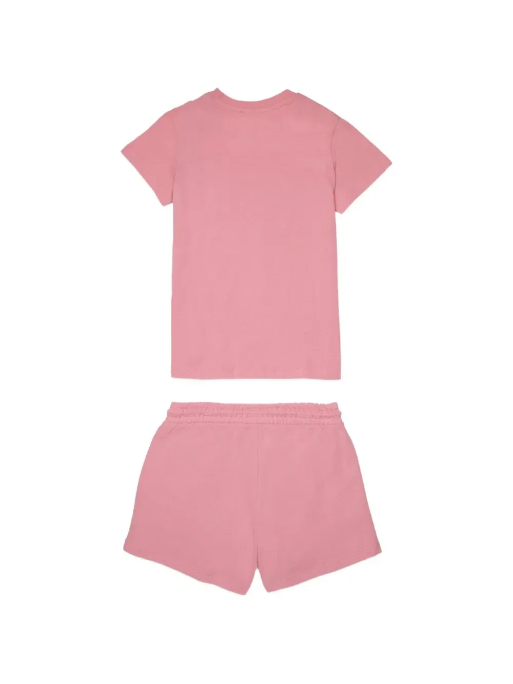 Комплект из топа и шорт с принтом Diesel Kids, розовый — фото 2