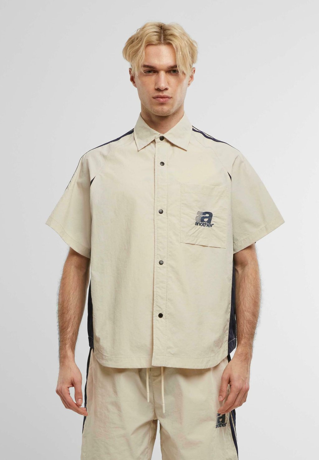 

Рубашка SHORT SLEEVE Another Cotton Lab, бежевый