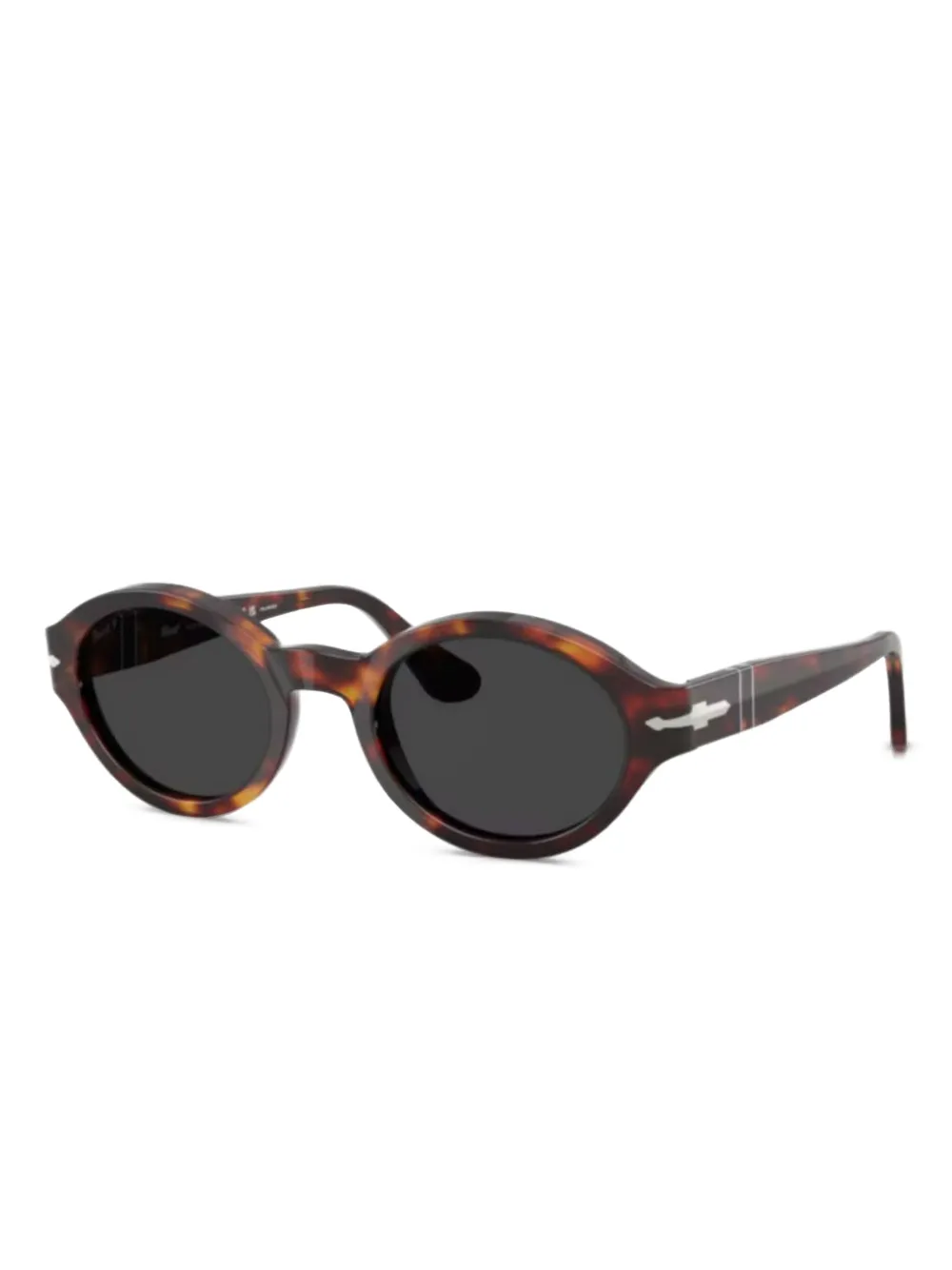 

Солнцезащитные очки Loris в круглой оправе из черепахового панциря Persol, коричневый