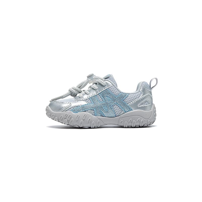 

Кроссовки детские с низким верхом, устойчивые к ударам и истиранию MQD, серебряный