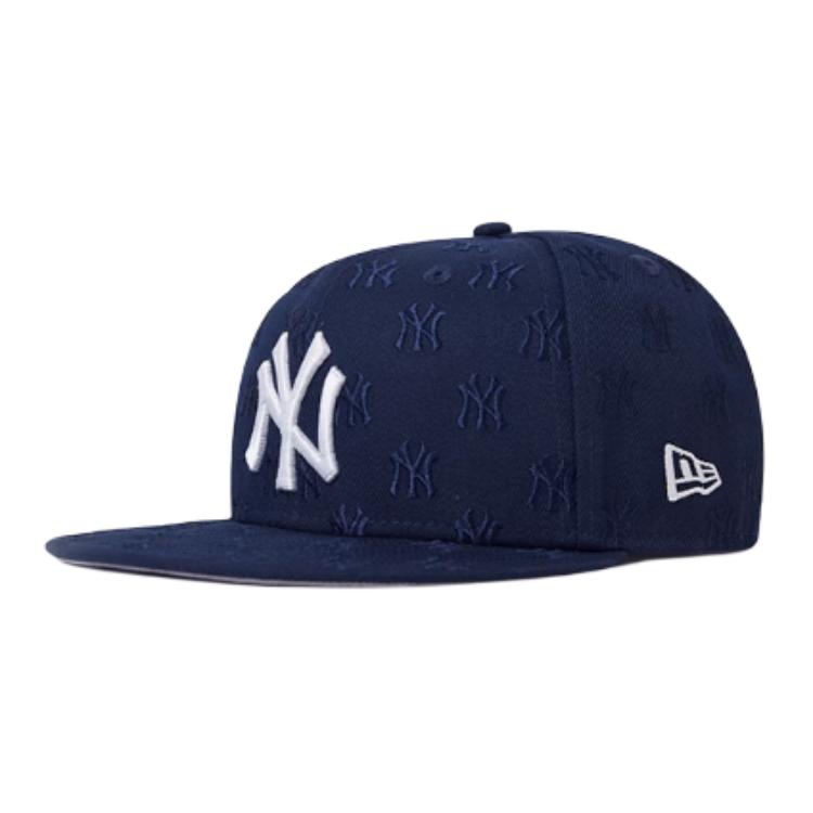 

New Era Бейсболка из полиэстера и хлопка унисекс темно-синяя, Navy Blue