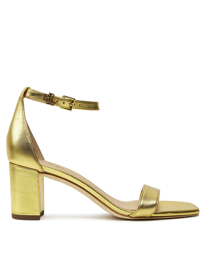 Сандалии LAUREN RALPH LAUREN Oro, золотой