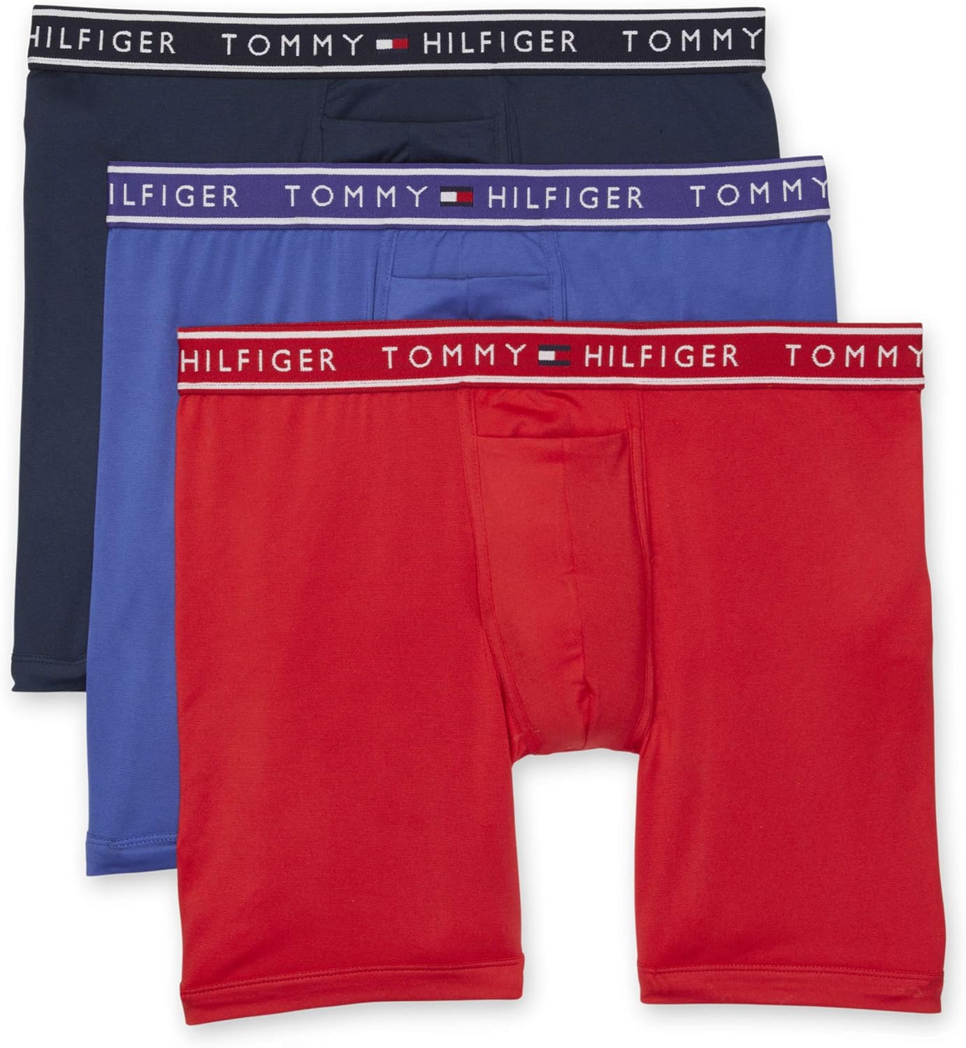 

Мужское нижнее белье Tommy Hilfiger FLX Evolve, набор трусов-боксеров, Mahogany