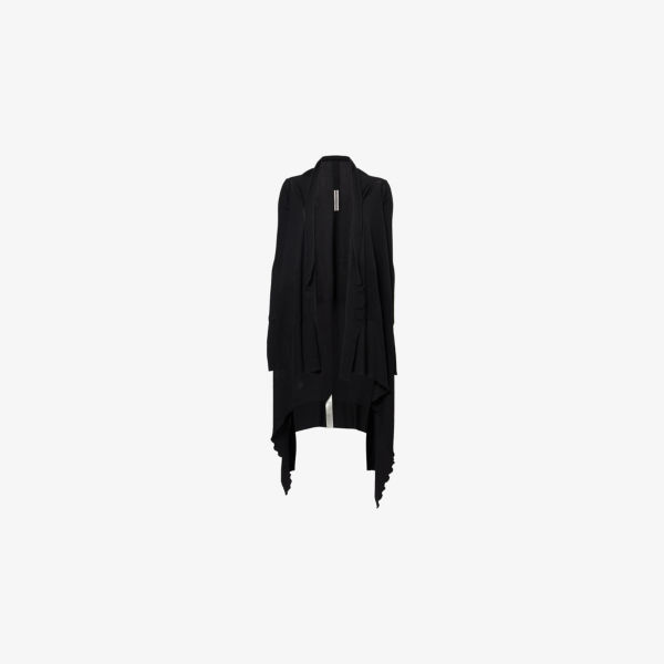 

Кардиган Rick Owens Wrap с драпировкой, черный