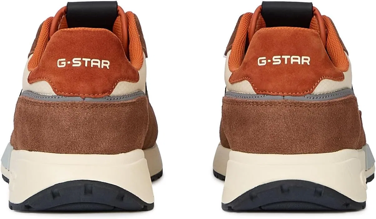 Мужские кроссовки G-Star Aver SPT II MRunner, Multicoloured Offwhite Cognac D29872 01 J290 — фото 3