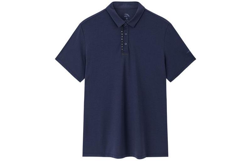 

Футболка поло мужская синяя ANTA