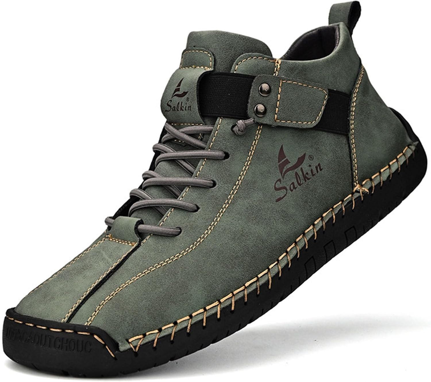 

Классические мужские вручную изготовленные повседневные деловые лоферы Zppordmr, зеленый