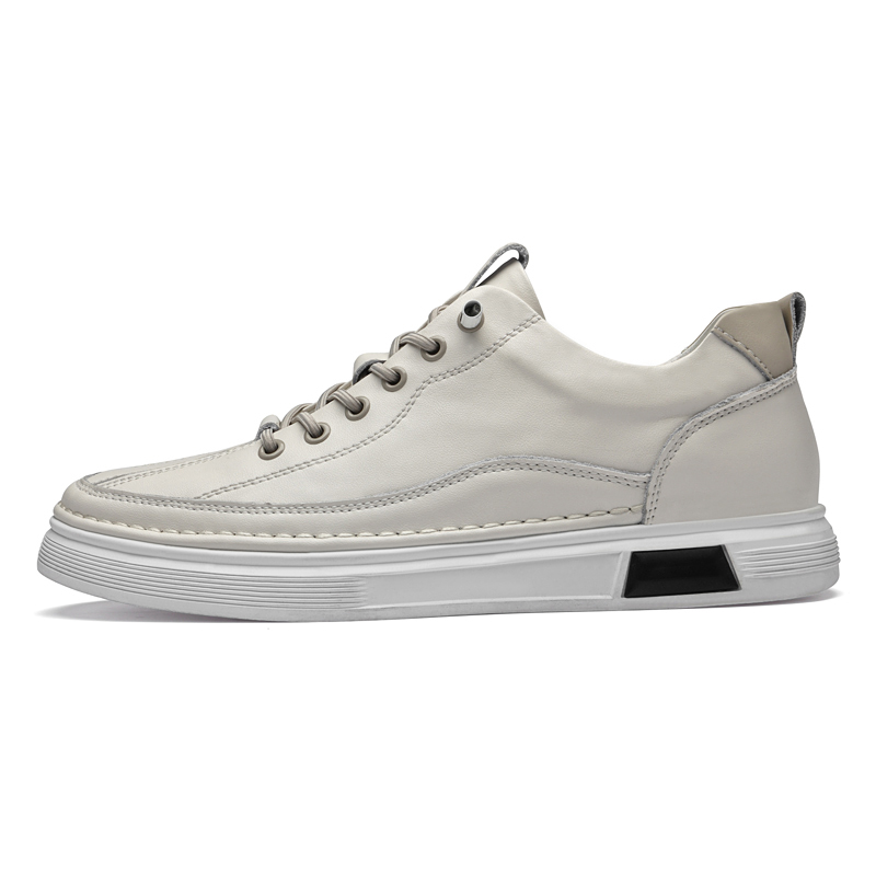 

LEXON Мужские низкие скейтерские кеды бежевые, цвет Beige