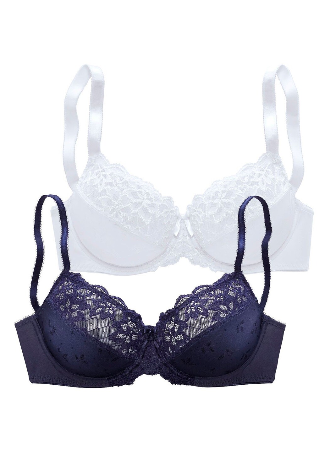 

Бюстгальтер с косточками PETITE FLEUR, цвет marine+weiß