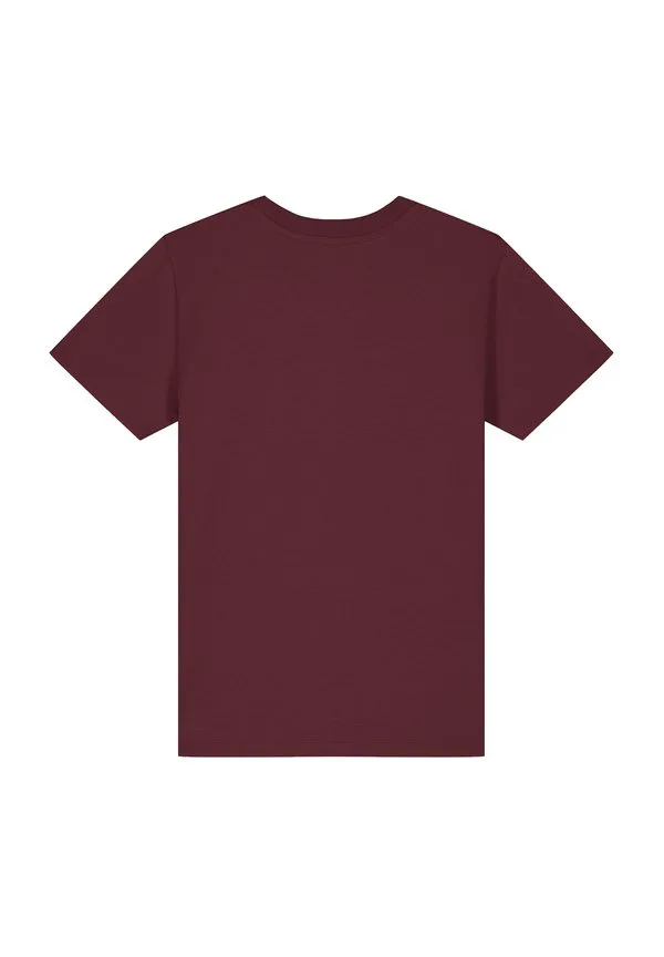 Футболка с принтом kaktus im sonnenuntergang Watapparel, Burgundy — фото 3