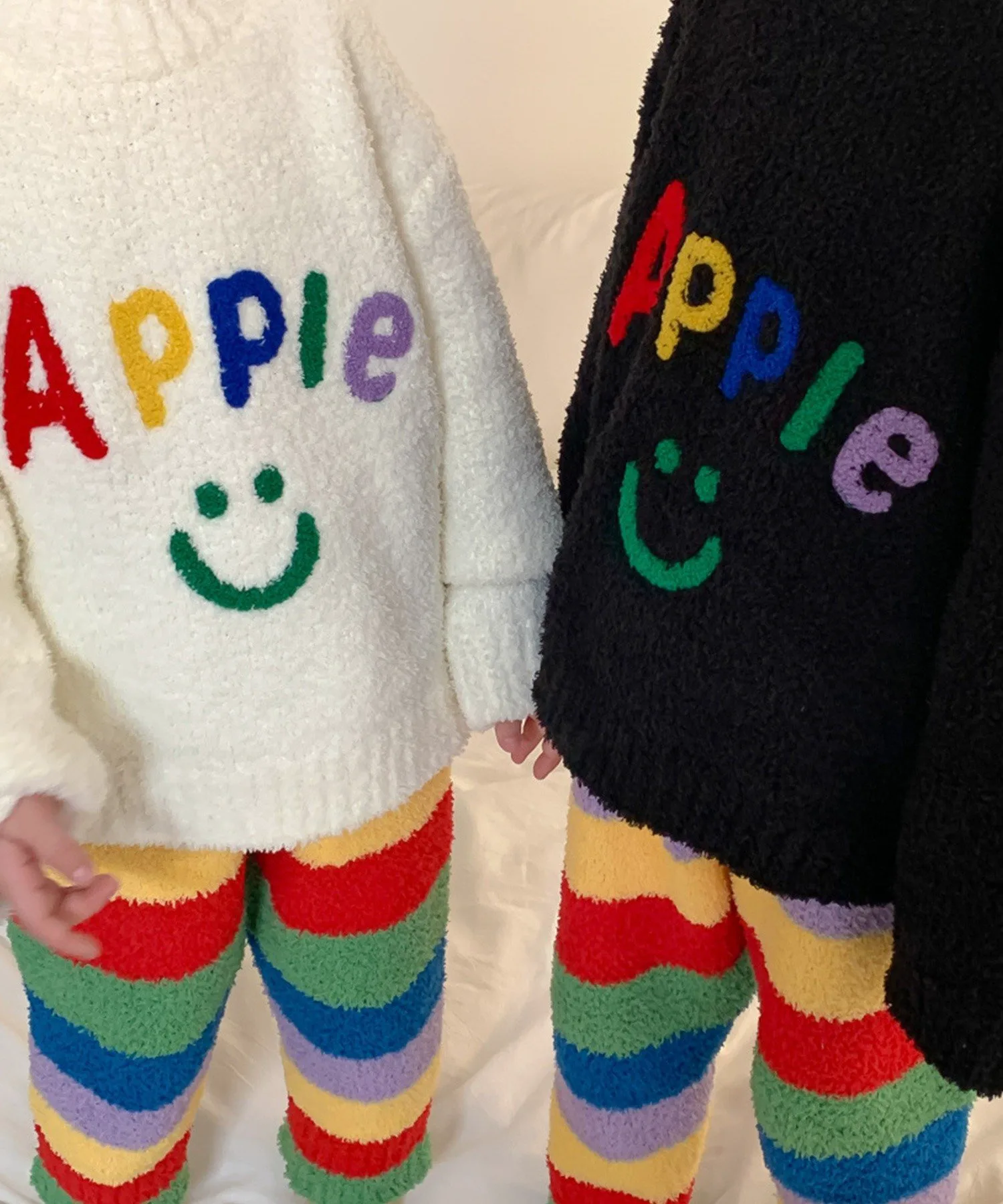 Детский пижамный комплект Aimoha KIDS/Корейская детская одежда, Mochimochi Aimoha Kids, black — фото 4