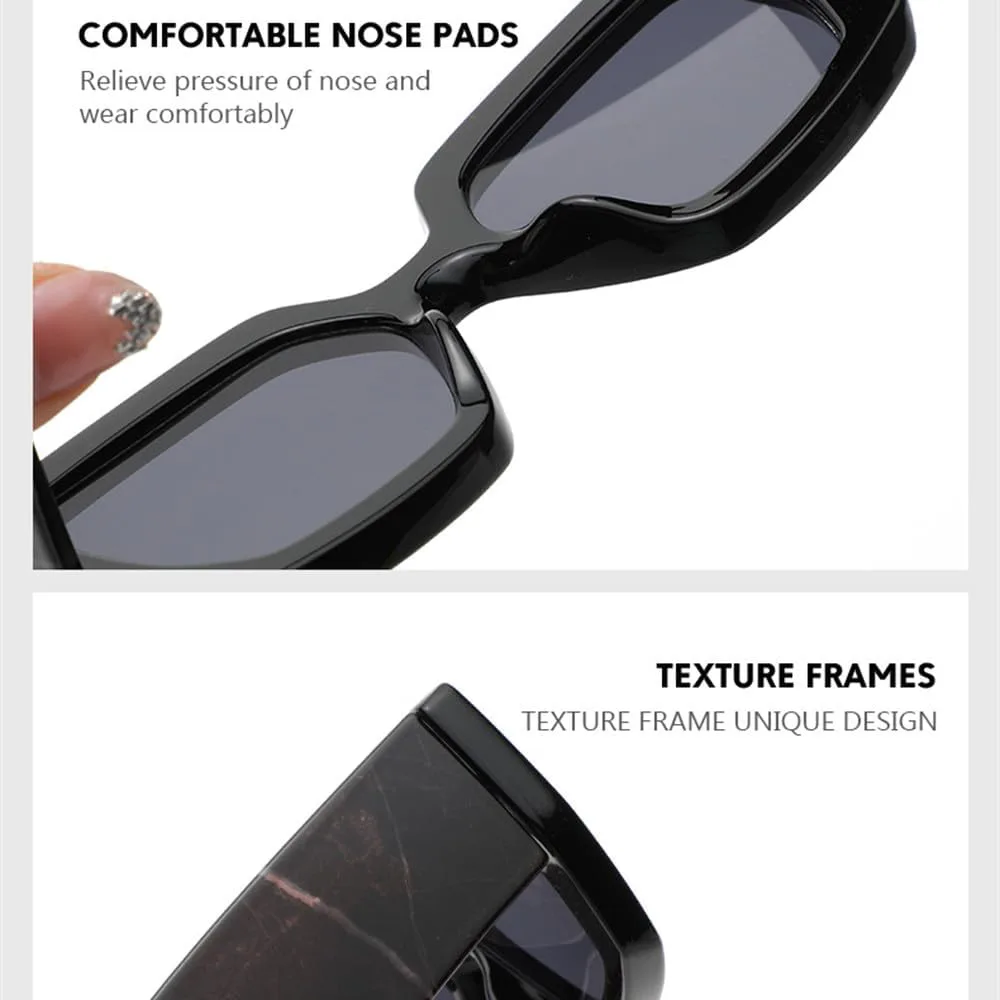 

Разноцветные солнцезащитные очки для женщин с широкими дужками, мужские дорожные очки, мужские и женские очки с защитой от УФ-излучения UV400, ретро HYYZZC, Purple