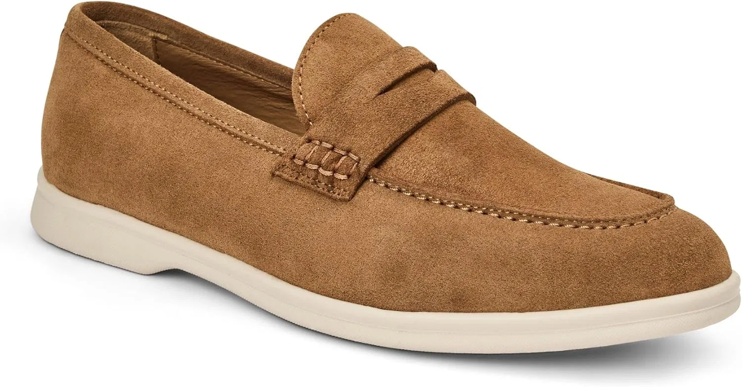 Лоферы мужские с кисточками Bruno Magli, Cognac Suede
