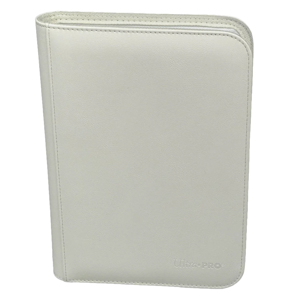 

Аксессуары Ultra Pro Vivid 4-Pocket Zippered Pro-Binder: White (Game On! Sale)